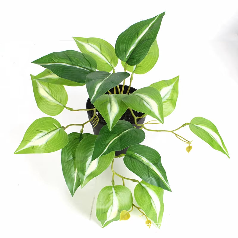 26CM Artificial Green Plants Plastic Mini Vines Fake Flower Wedding Decoration Landscaping Hotel Office Shop Home Deco Accessori