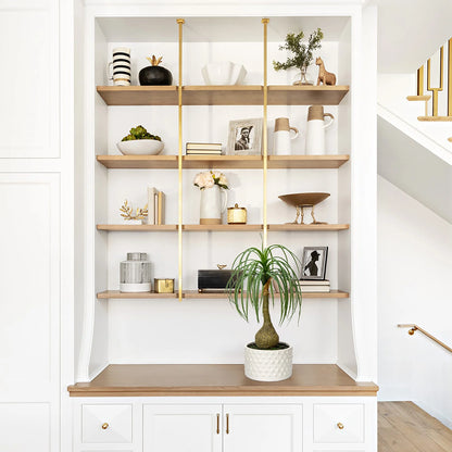 16" Fake Plants Artificial Potted Plants Artificial Ponytail Palm Plant in Pots Faux Bonsai Plants Home Decor