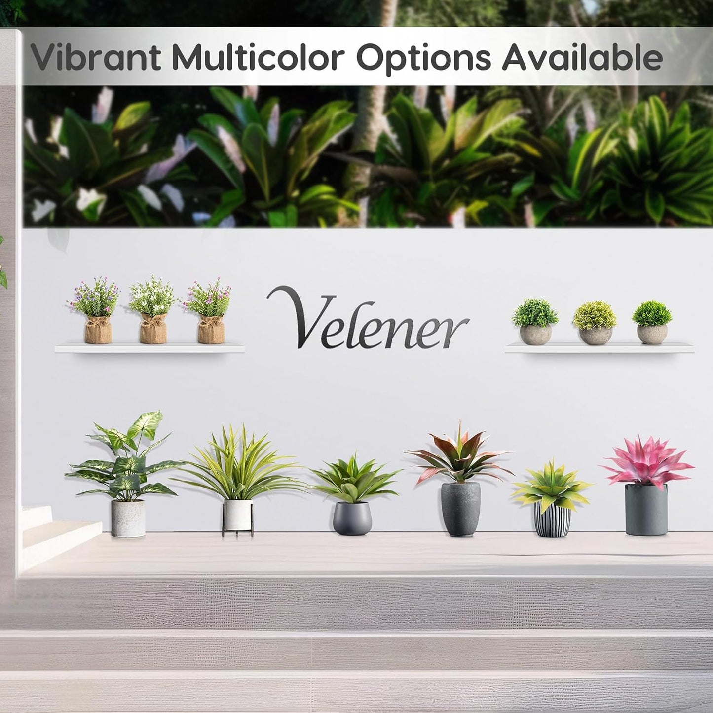 Fake Agave Artificial Plants, Fake Succulents Plant for Room Decor, Unpotted Faux Agave Stems Plant for Outdoor/Indoor Decor, 22 Inches