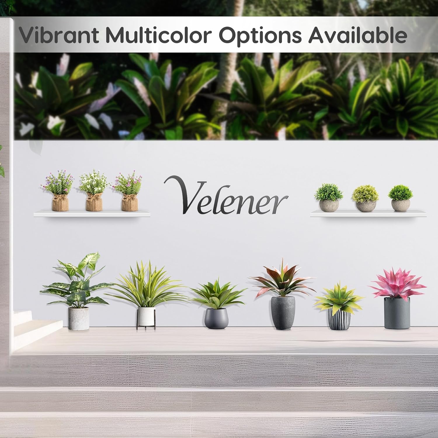 Fake Agave Artificial Plants, Fake Succulents Plant for Room Decor, Unpotted Faux Agave Stems Plant for Outdoor/Indoor Decor, 22 Inches