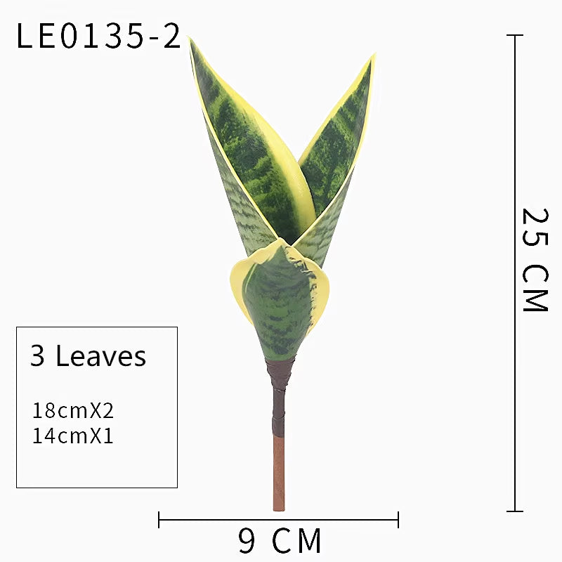 Artificial Plants Realistic Succulents Indoor and Outdoor Aloe Vera Tropical Fake Long Leaves Room Decoration Accessories