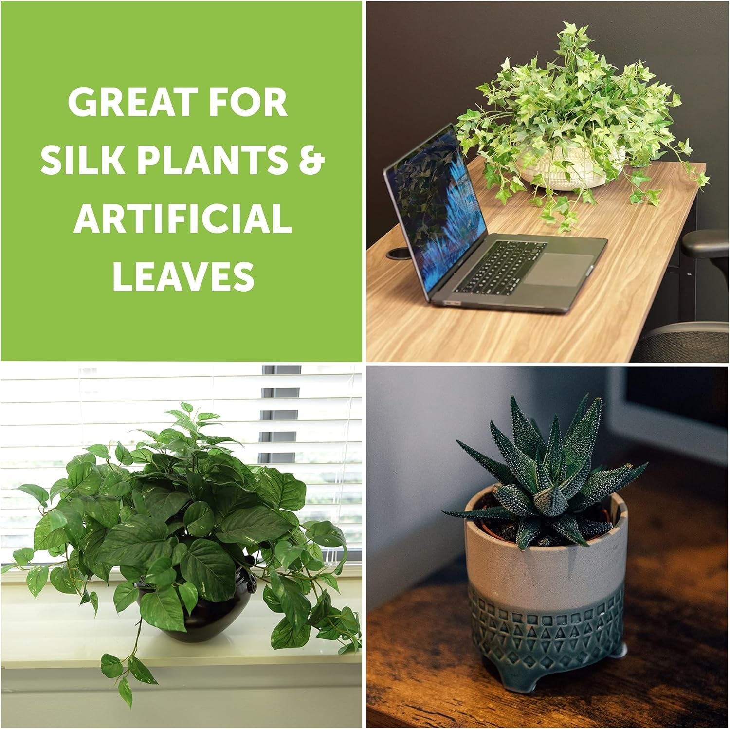 Nu-Leaf Spray & Drip-Dry Artificial Tree and Silk Plant Cleaner 32 FL.OZ (T9996)